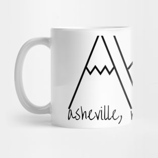 Asheville, North Carolina Mountains Mug